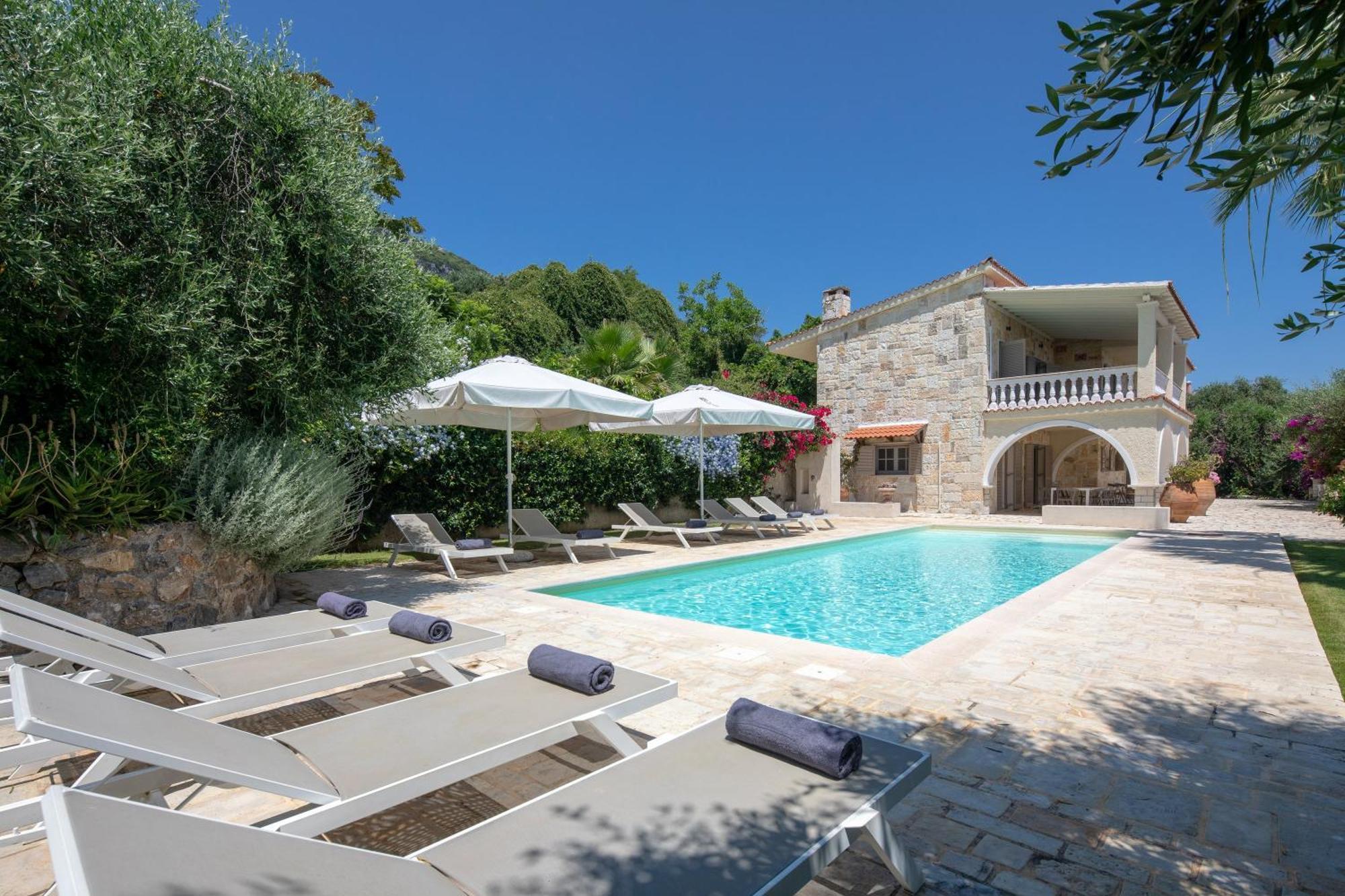 Ionian Garden Villas - Villa Pietra بينيتسيس المظهر الخارجي الصورة