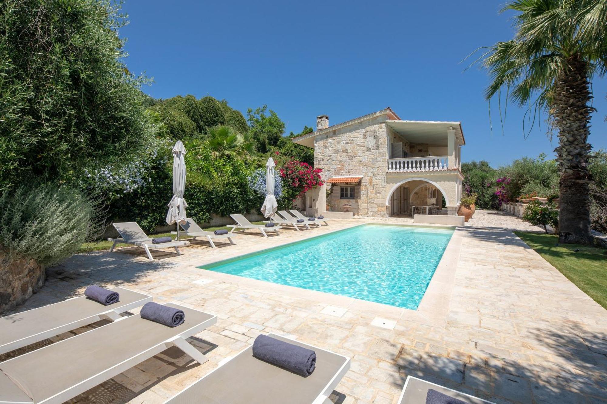 Ionian Garden Villas - Villa Pietra بينيتسيس المظهر الخارجي الصورة