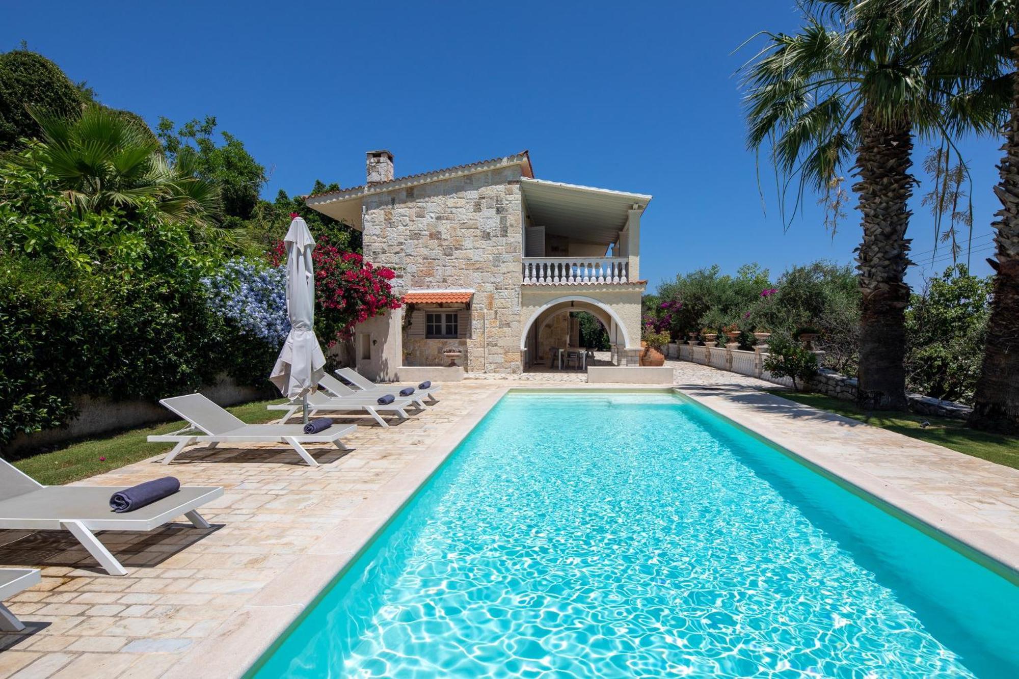 Ionian Garden Villas - Villa Pietra بينيتسيس المظهر الخارجي الصورة